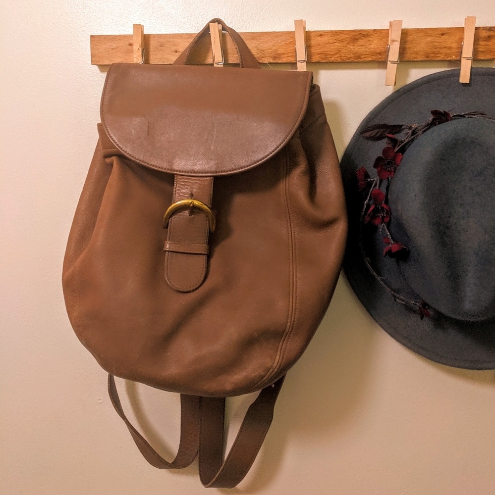 Vintage Coach backpack purse